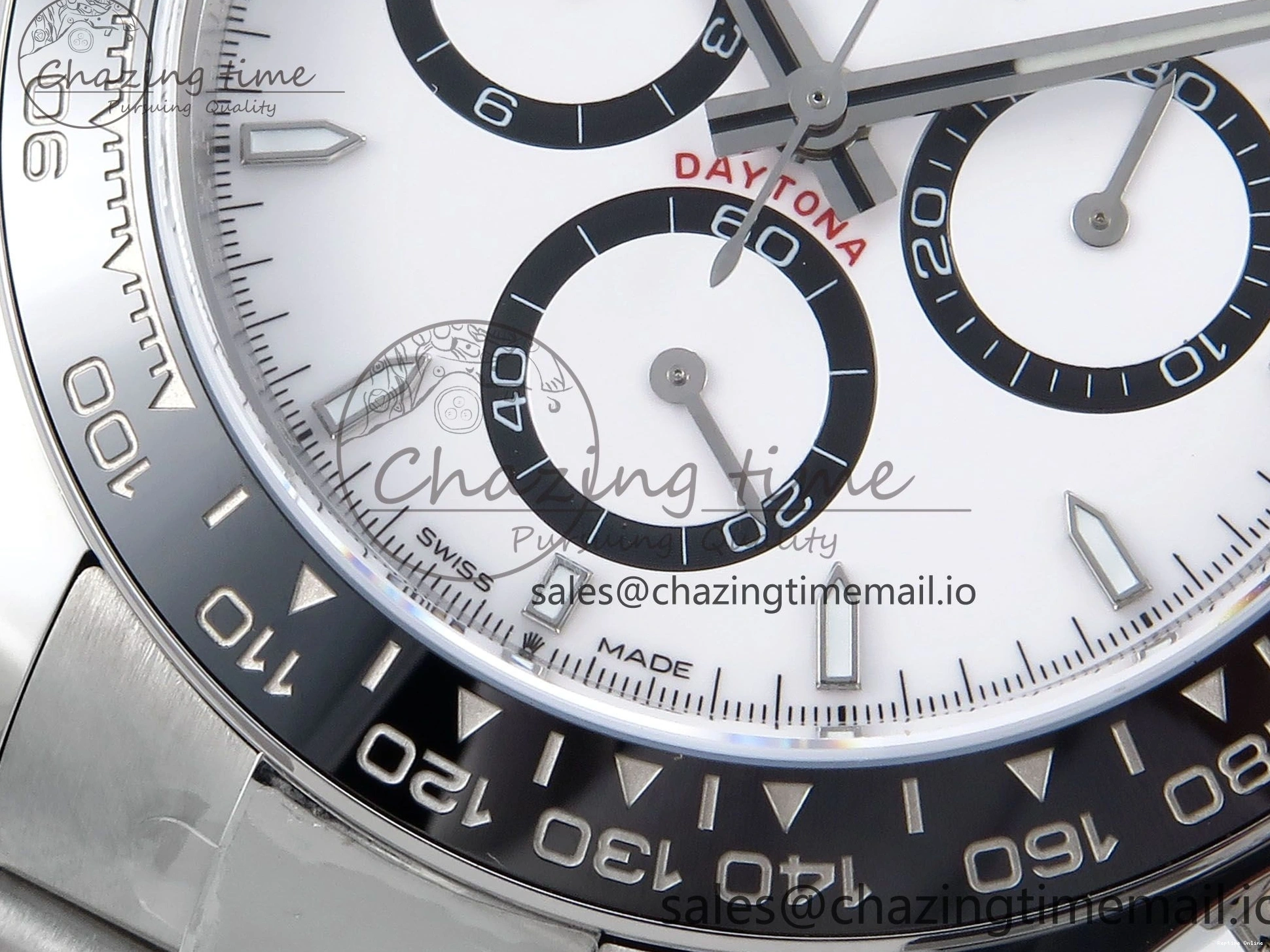 0517 2023 Daytona 126500 AR+F 1:1 Best Edition 904L SS Case and Bracelet White Dial SA Timeless 852